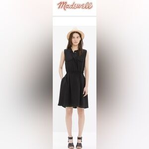 Madewell Silk Journey Shirtdress